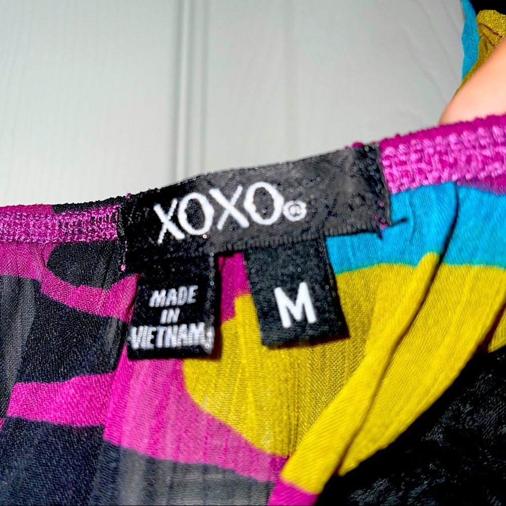 👗3 For $10 XOXO Sheer Top - Picture 2 of 5
